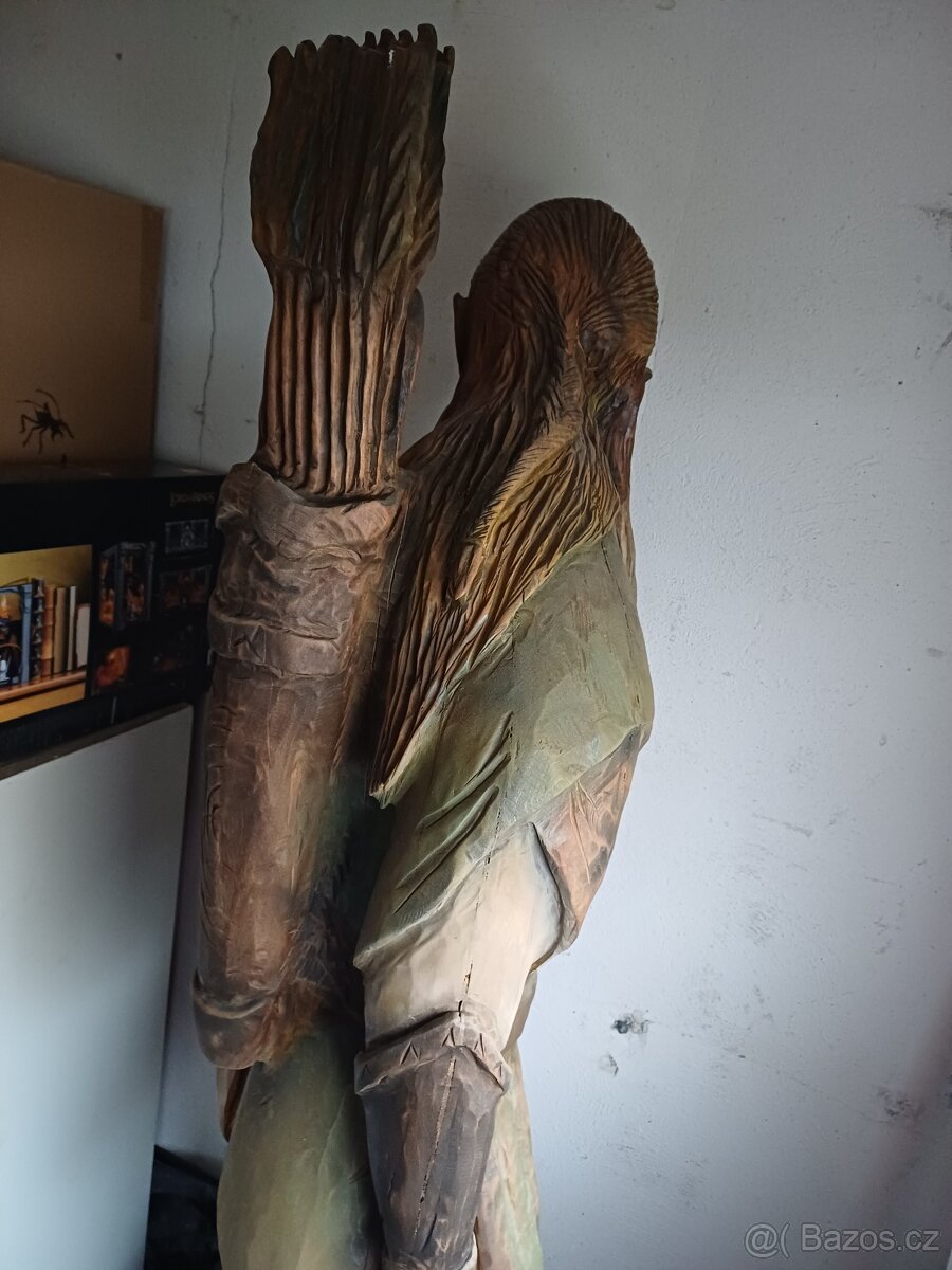 Dřevěná socha, dřevořezba - 15