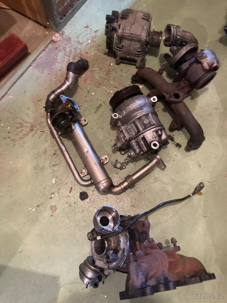 Turbo sada,alternátor,egr ventil,chlazeni - 15