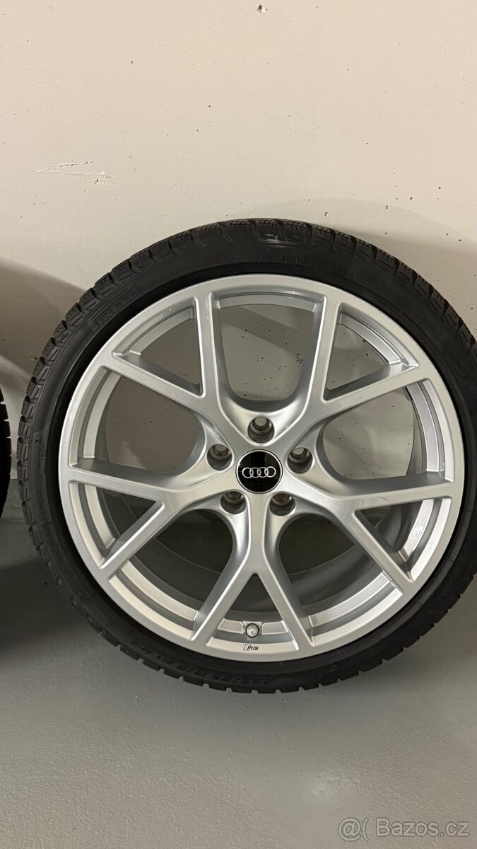 Prodám disky Audi RS3 zimní pneu 5x112 - 15