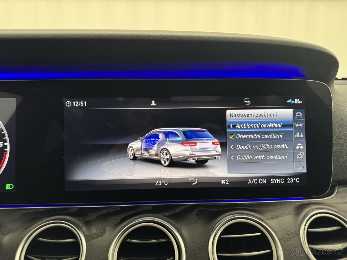 Mercedes-Benz Třídy E, E300d 180kw 9-G DPH ACC - 15