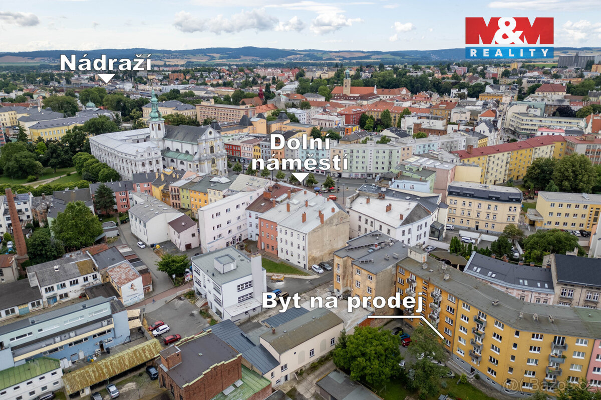 Prodej bytu 2+1, 51 m², Opava, ul. Solná - 15