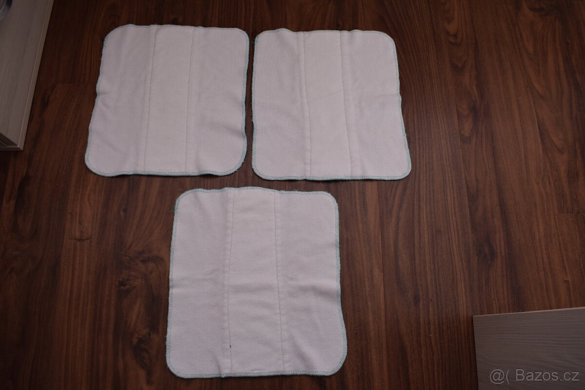 Set 3 kalhotkové a 3 vícevrstvé pleny Katyv baby - 15