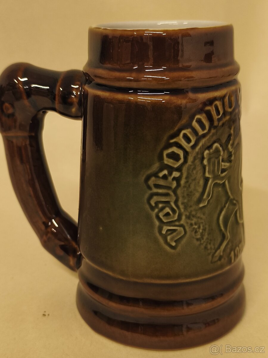 Korbel , půllitr - keramika - 15