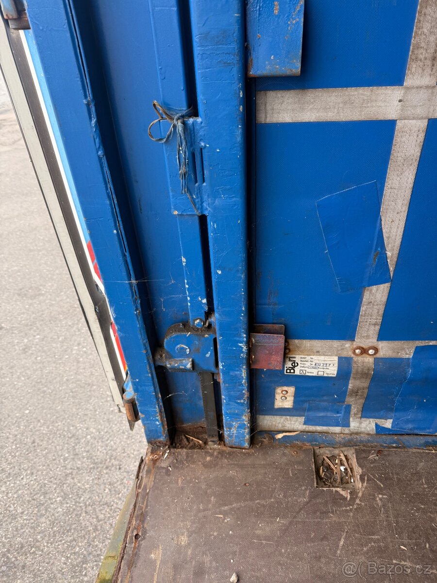 BDF NÁSTAVBA VÝMĚNÝ PODVOZEK DÉLKA LOŽ. 7,7M Š 2,53M V Š 3M - 15