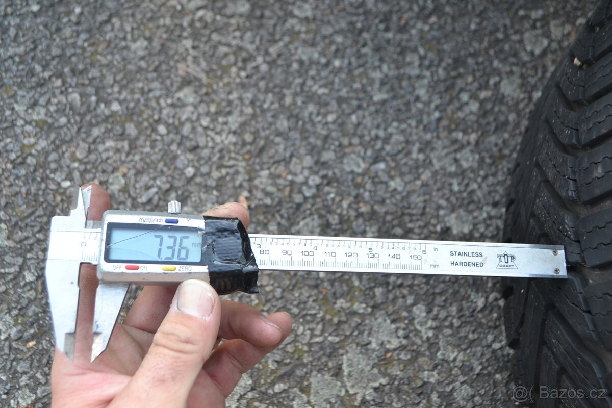 ZÁNOVNÍ sada 4ks zimní kola Š.Octavia II, III+Michelin Alpin - 15