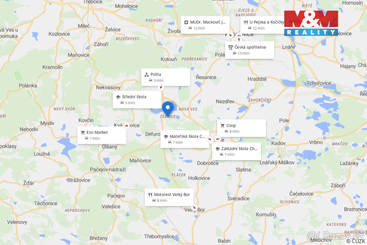Prodej pozemku k bydlení, 559 m², Chanovice - 15