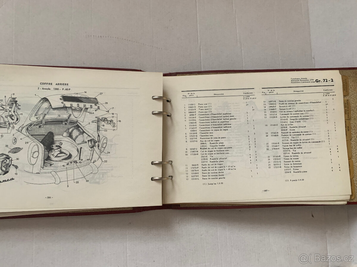 Simca Aronde, Élysée, 1300, 1500 – stará literatura - 15