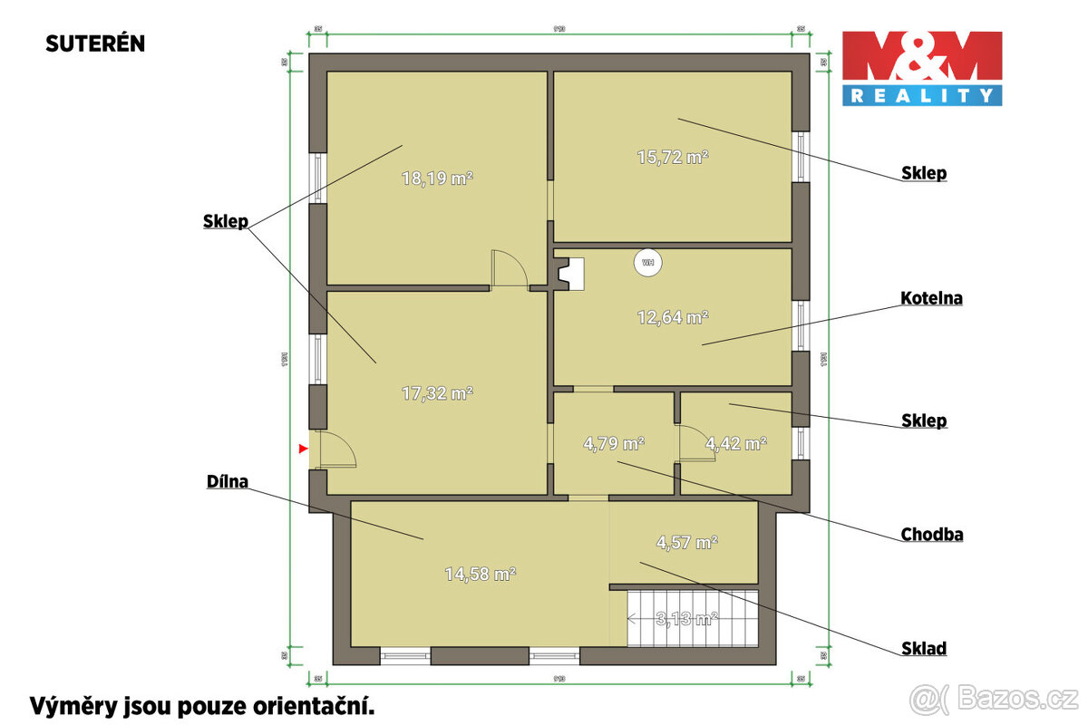 Prodej chalupy, 198 m², Račice - 15