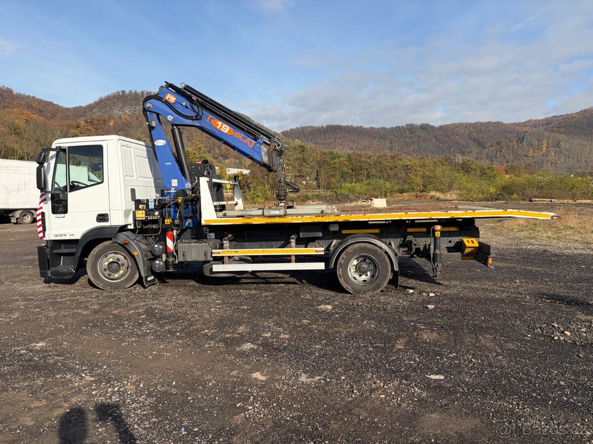 hákový nosič kontejnerů Iveco Eurocargo 120 hydraulická ruka - 15