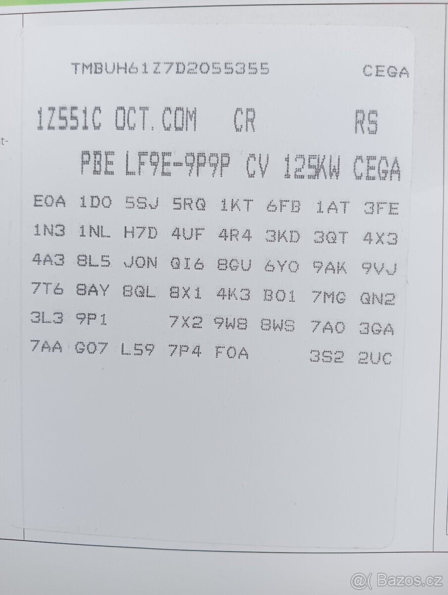 Škoda Octavia RS 2.0 TDI 125kw DSG Combi, Černá alcantara - 15