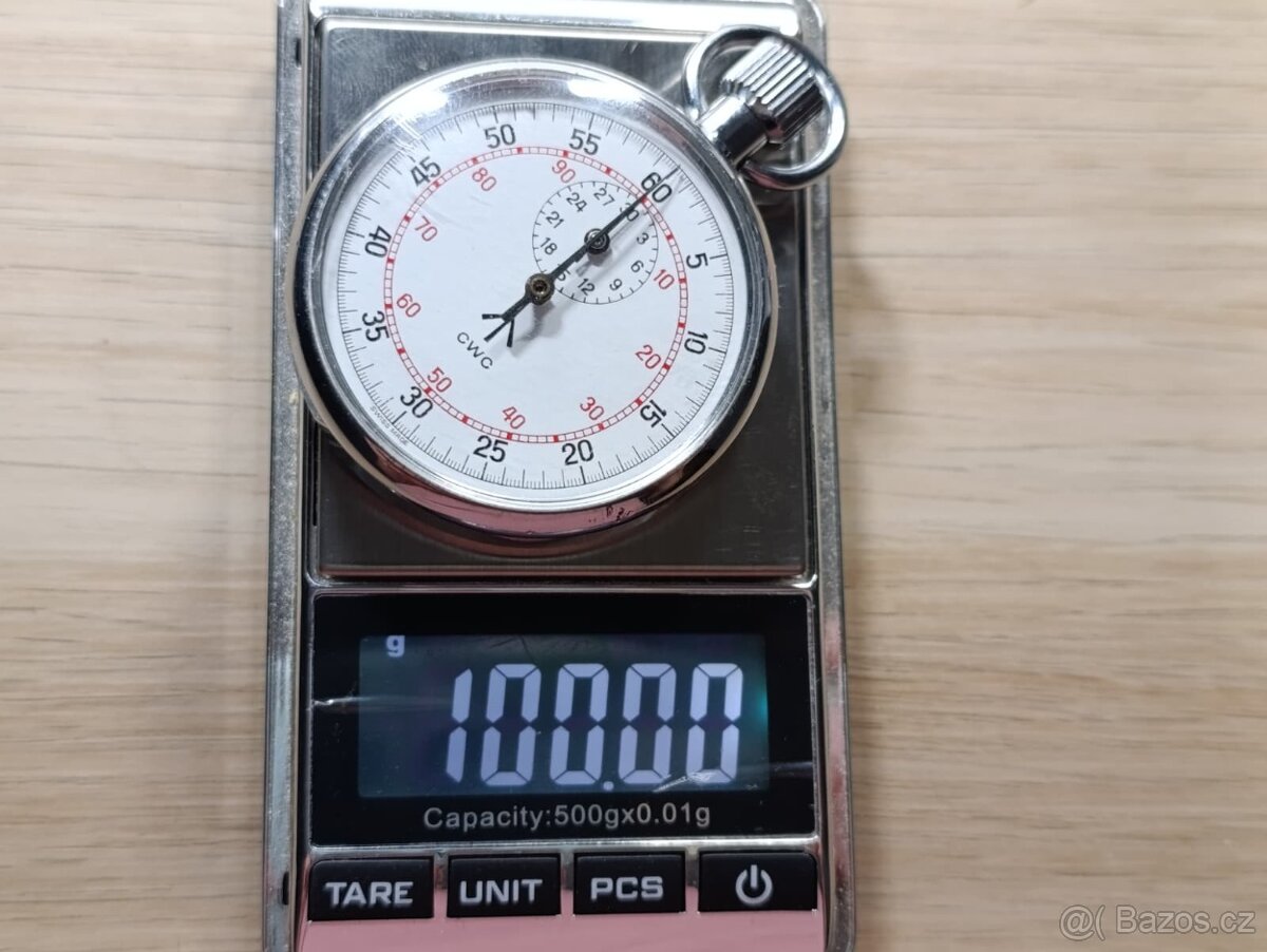 Vojenské kapesní stopky CWC pro britskou armádu. - 15