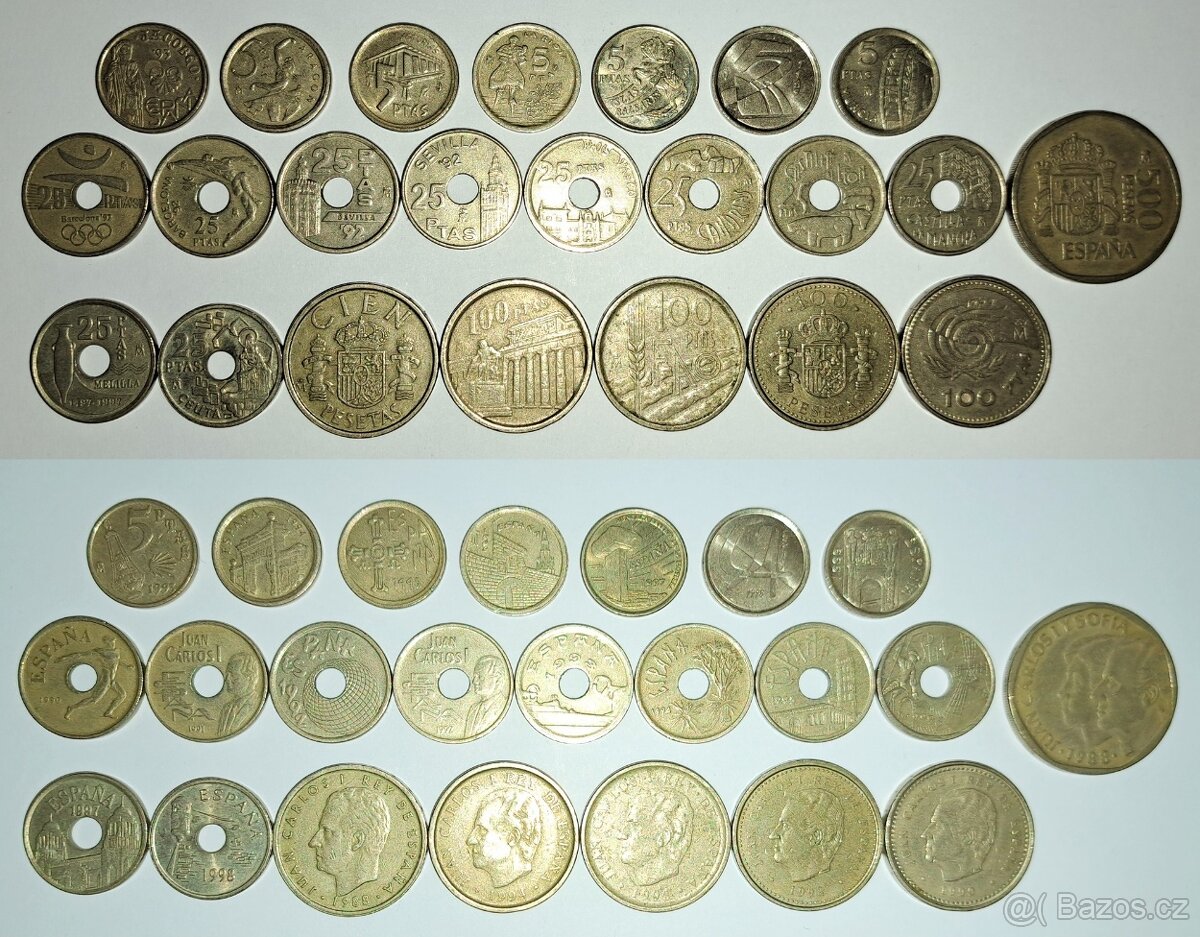 SADY OBĚHOVÝCH MINCÍ EVROPY - FOTO A CENA V POPISU - 15