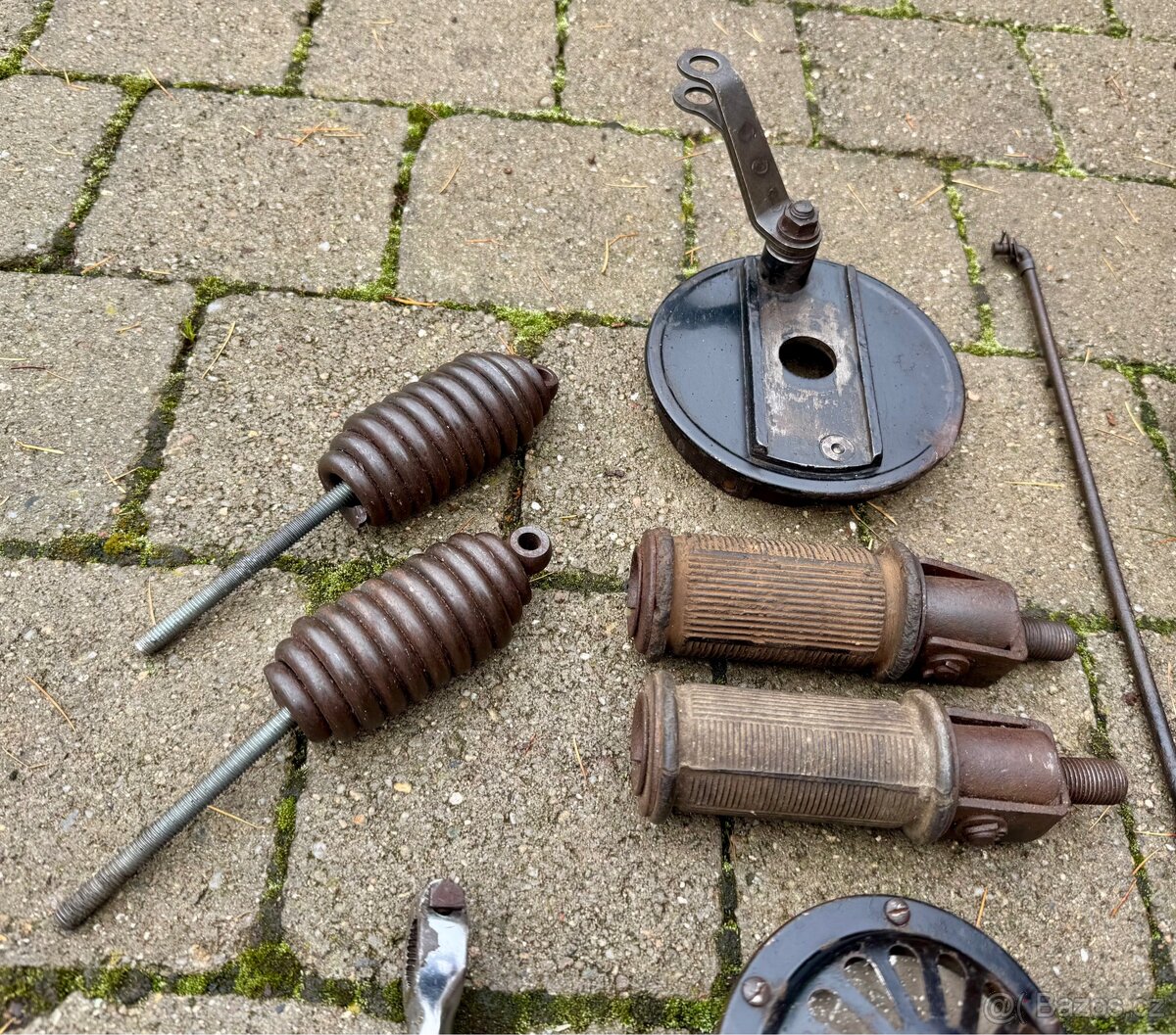 ČZ 125 150 C, Jawa perak, pionýr - díly - 15