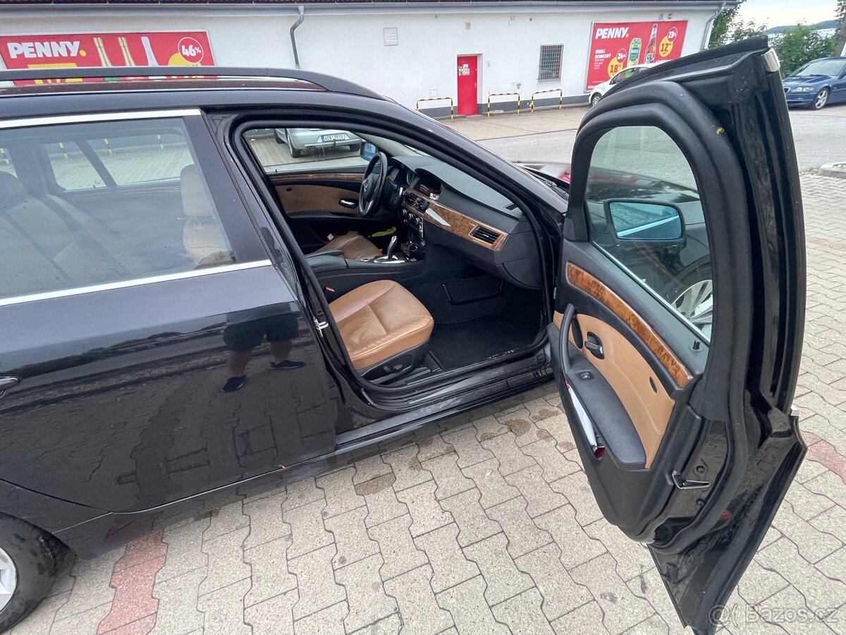 BMW E61 535d LCI, nebourané, nová STK - 15
