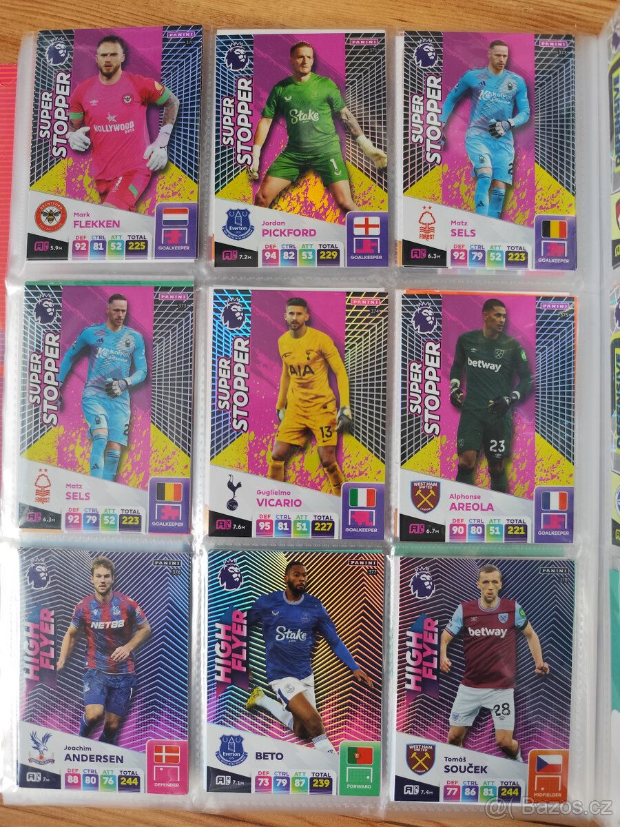 Fotbalové kartičky Adrenalyn Premier League 2025 - 15