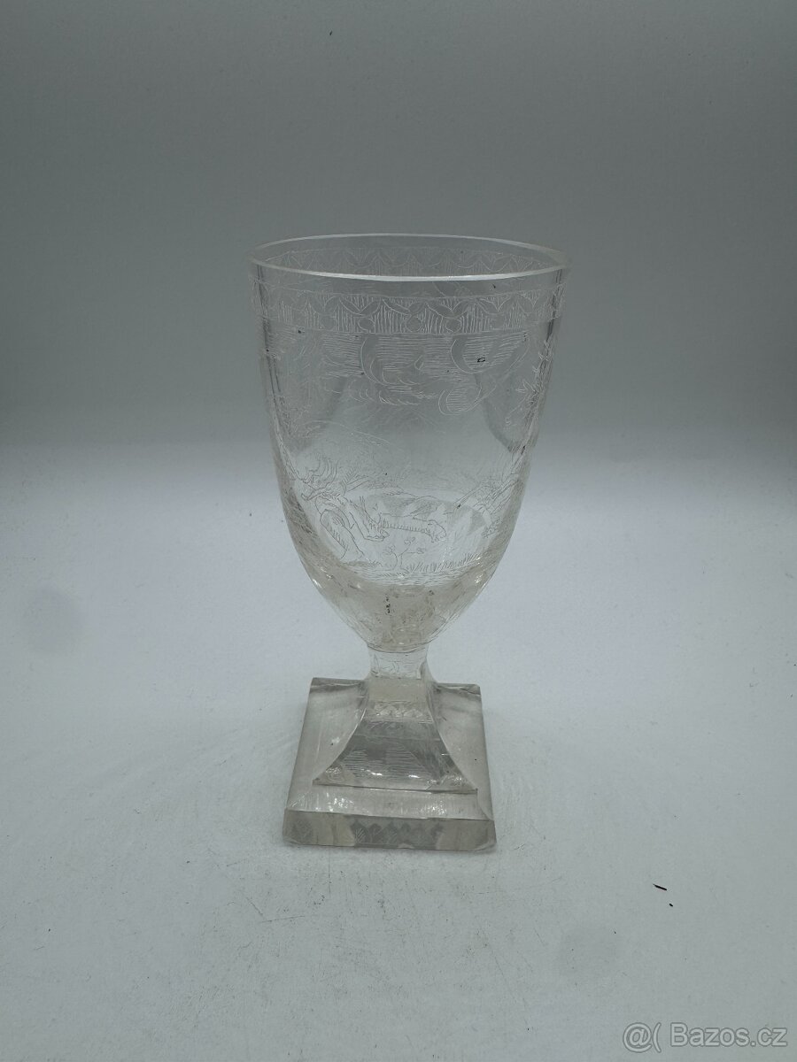 Sběratel nabízí staré empírové sklo - 15