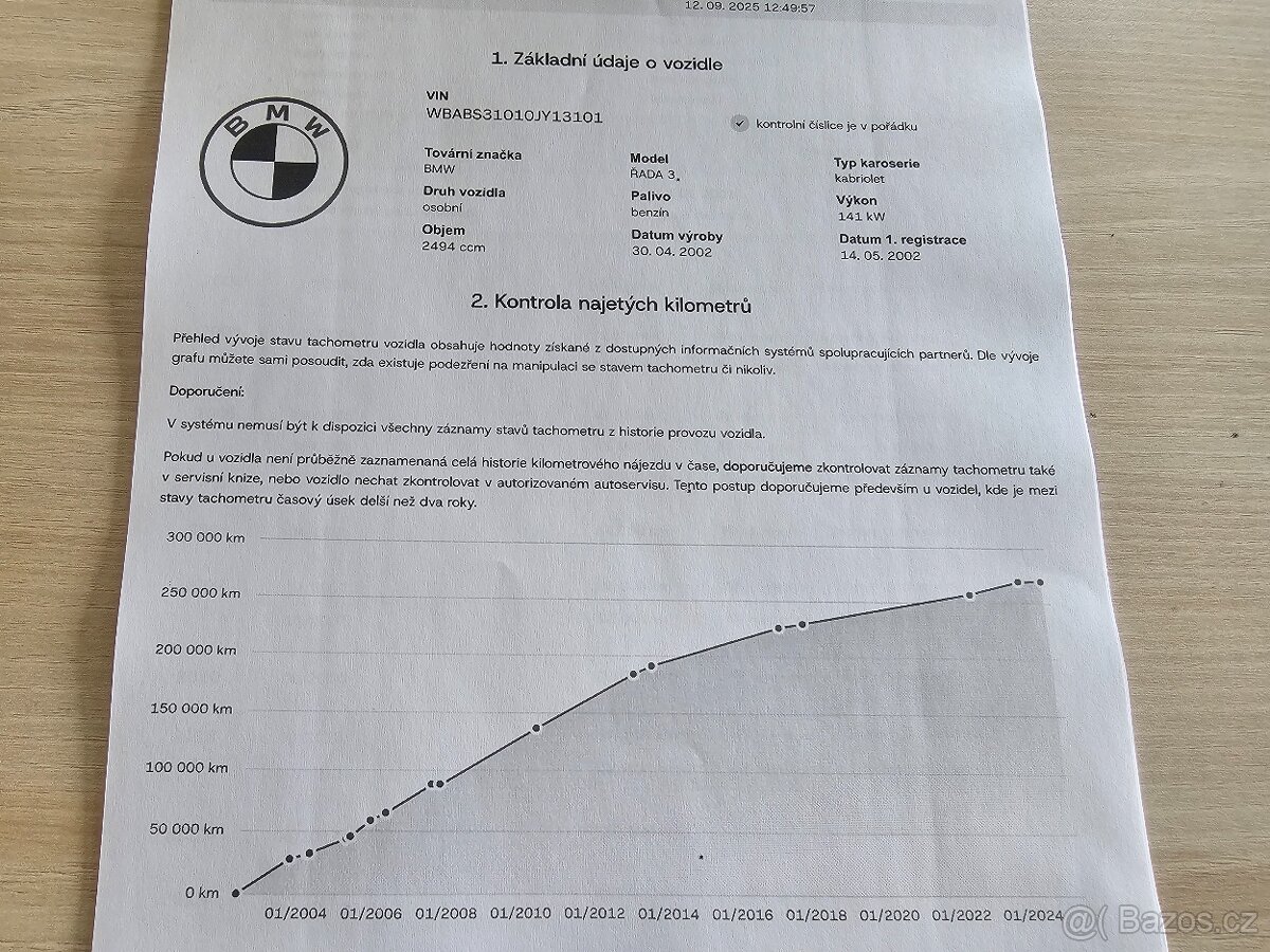 BMW Řada 3, 325 CI A, automat, kabriolet. - 15