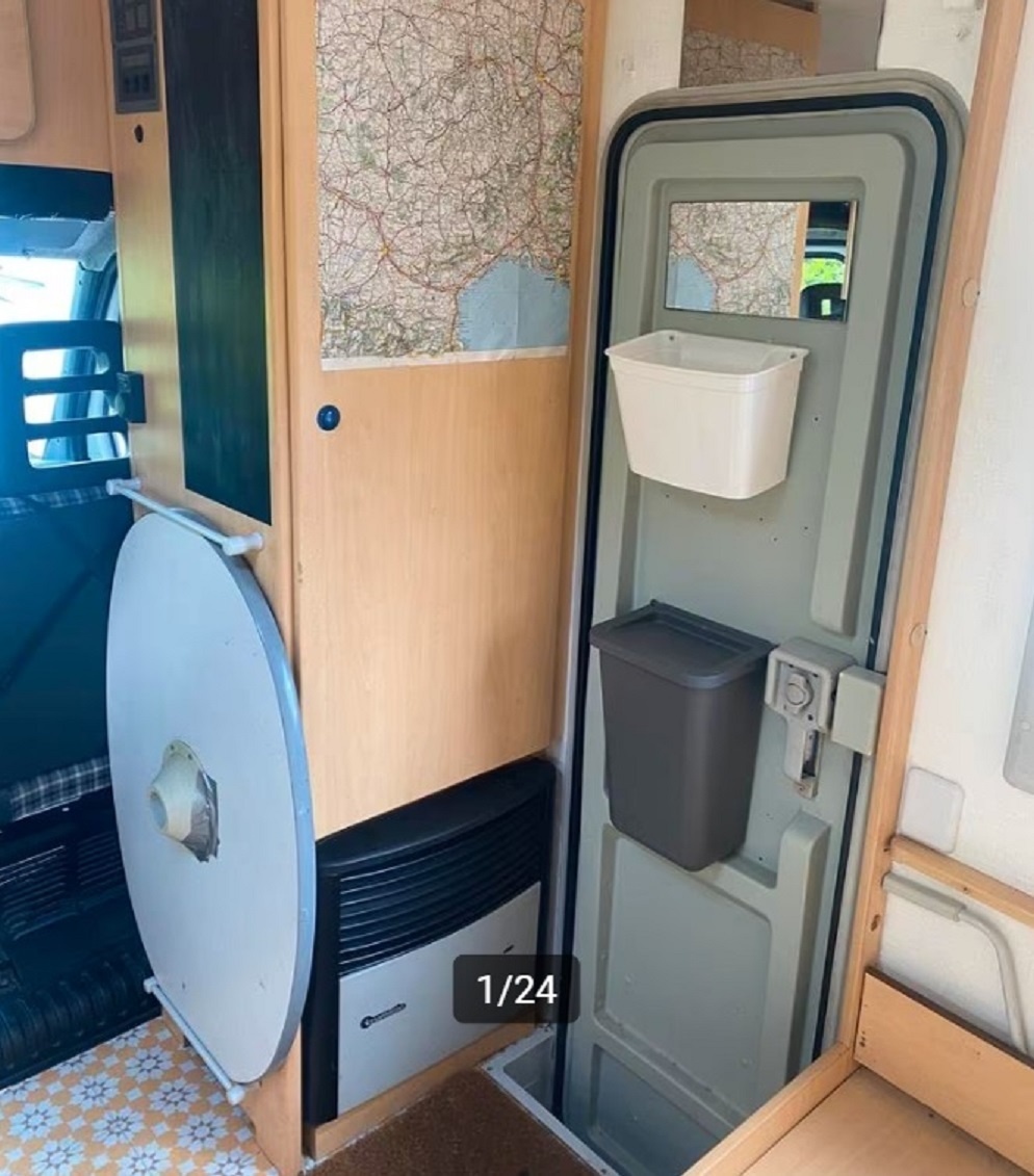 Fiat Ducato Dethleffs; krátká verze,(5m) sklápěcí postel - 15