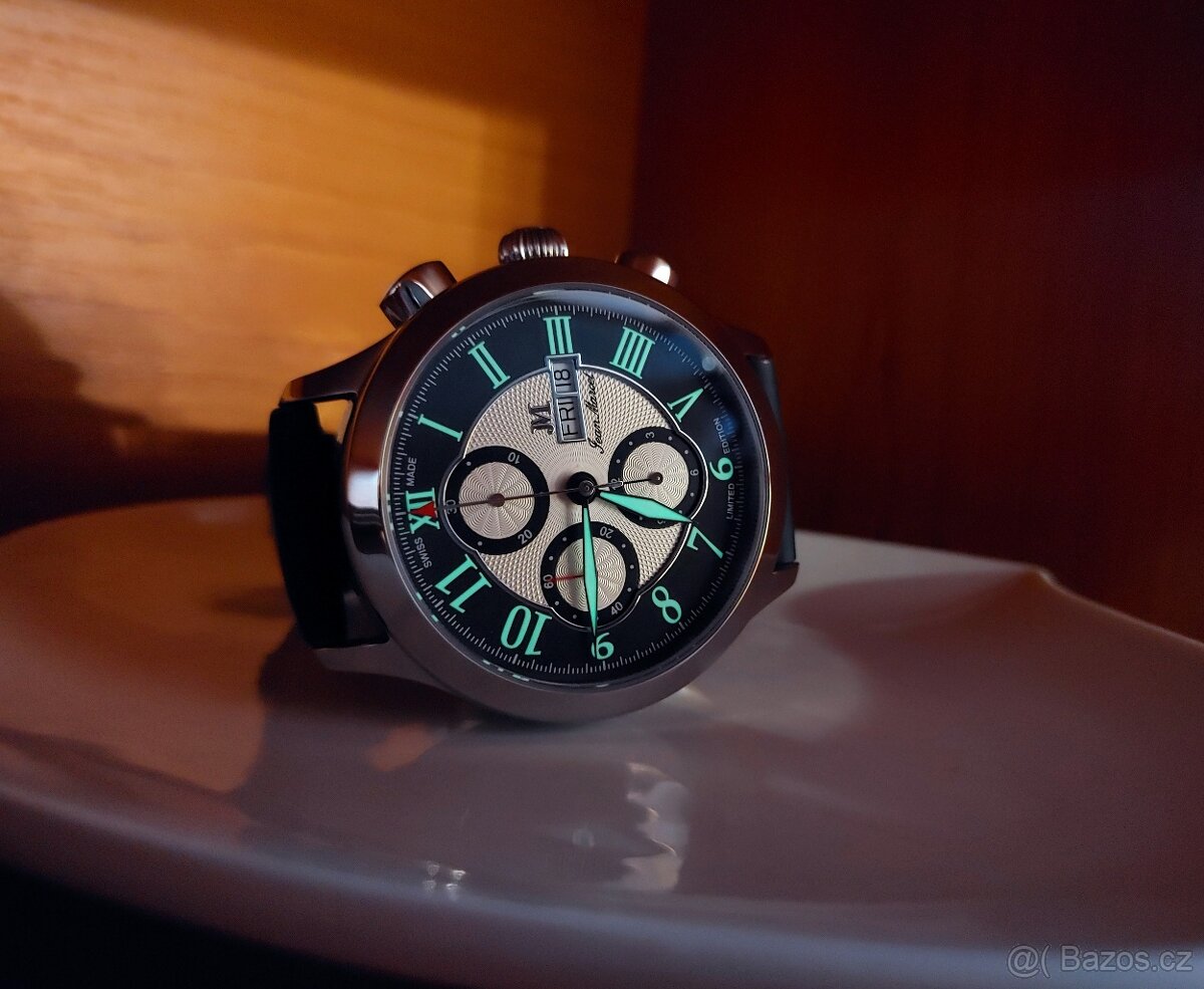 Jean Marcel, Semper Chronograph, originál hodinky - 15