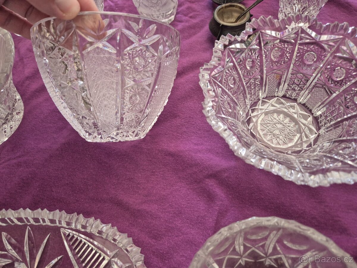 Prodám broušené sklo - 15