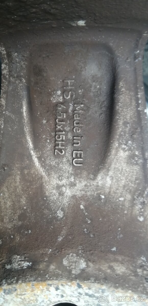 Zimní Alu kola Kia Ceed a další 5x114,3,ET 48, 6,5Jx15H2 - 15