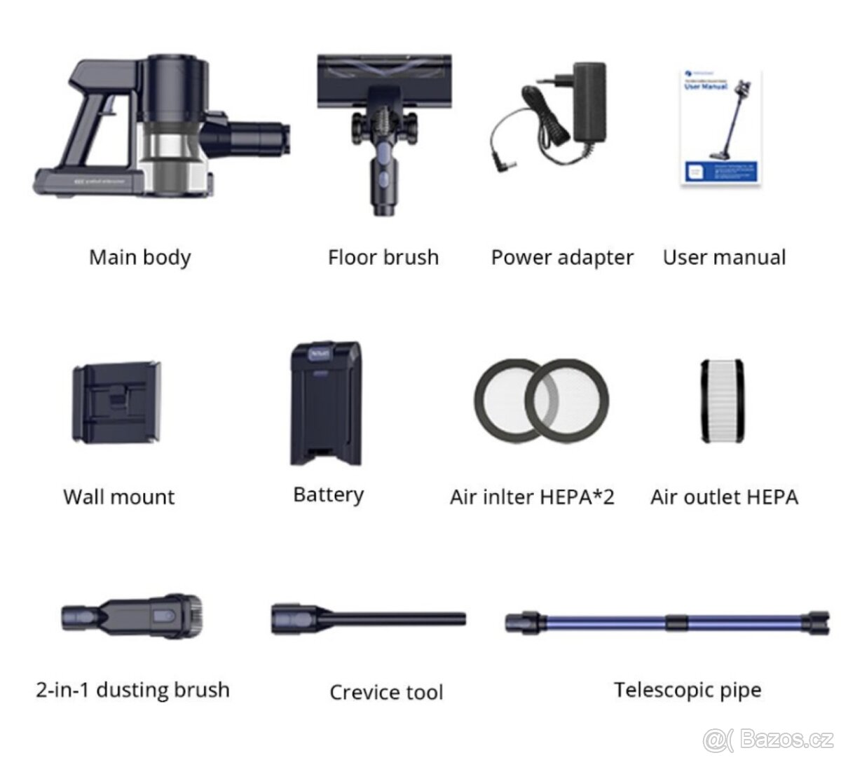 Proscenic P10 tyčový vysavač - 15