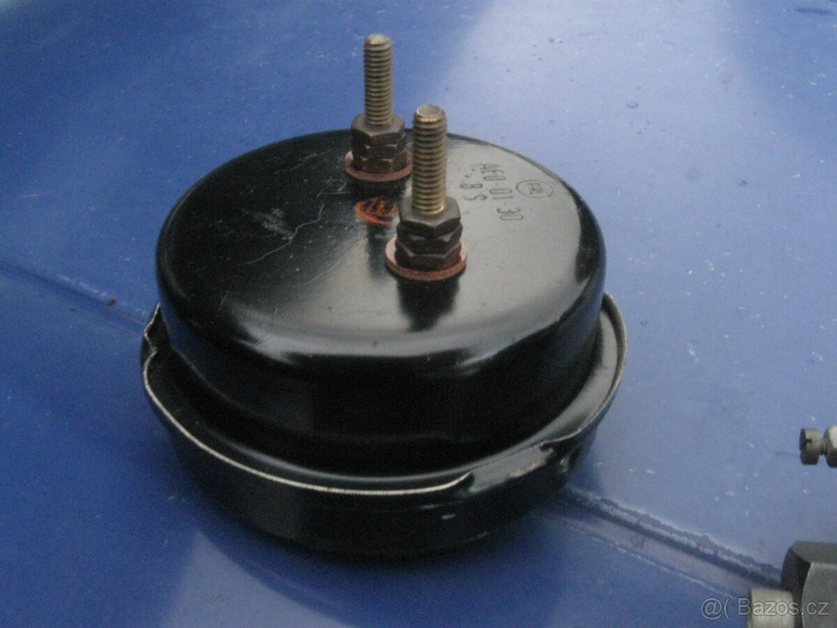 ZETOR 25 - Super 50 Tlakoměr 0-16kg/cm2 + ampermetr +/-30A - 15