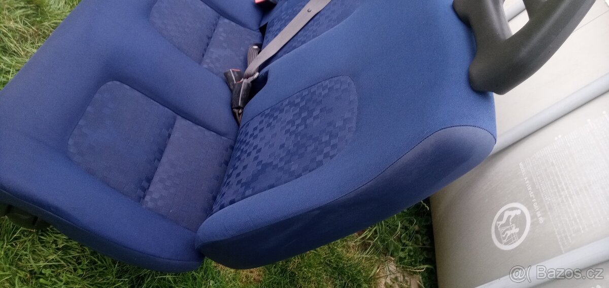 PRODÁM TROJSEDAČKU DO FIAT DUCATO 2002-2005 MODRÁ PĚKNÁ - 15