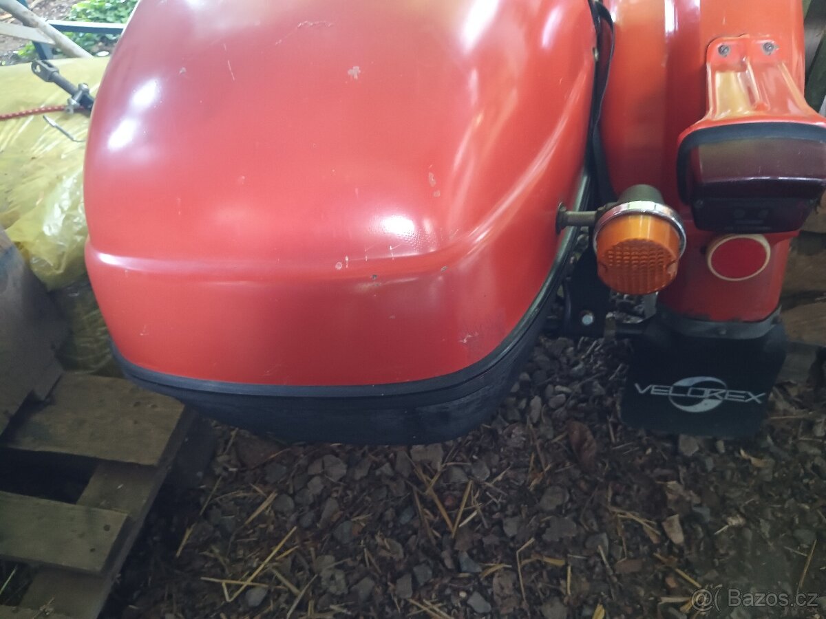 Jawa 350/634 se sajdou. GO - 15