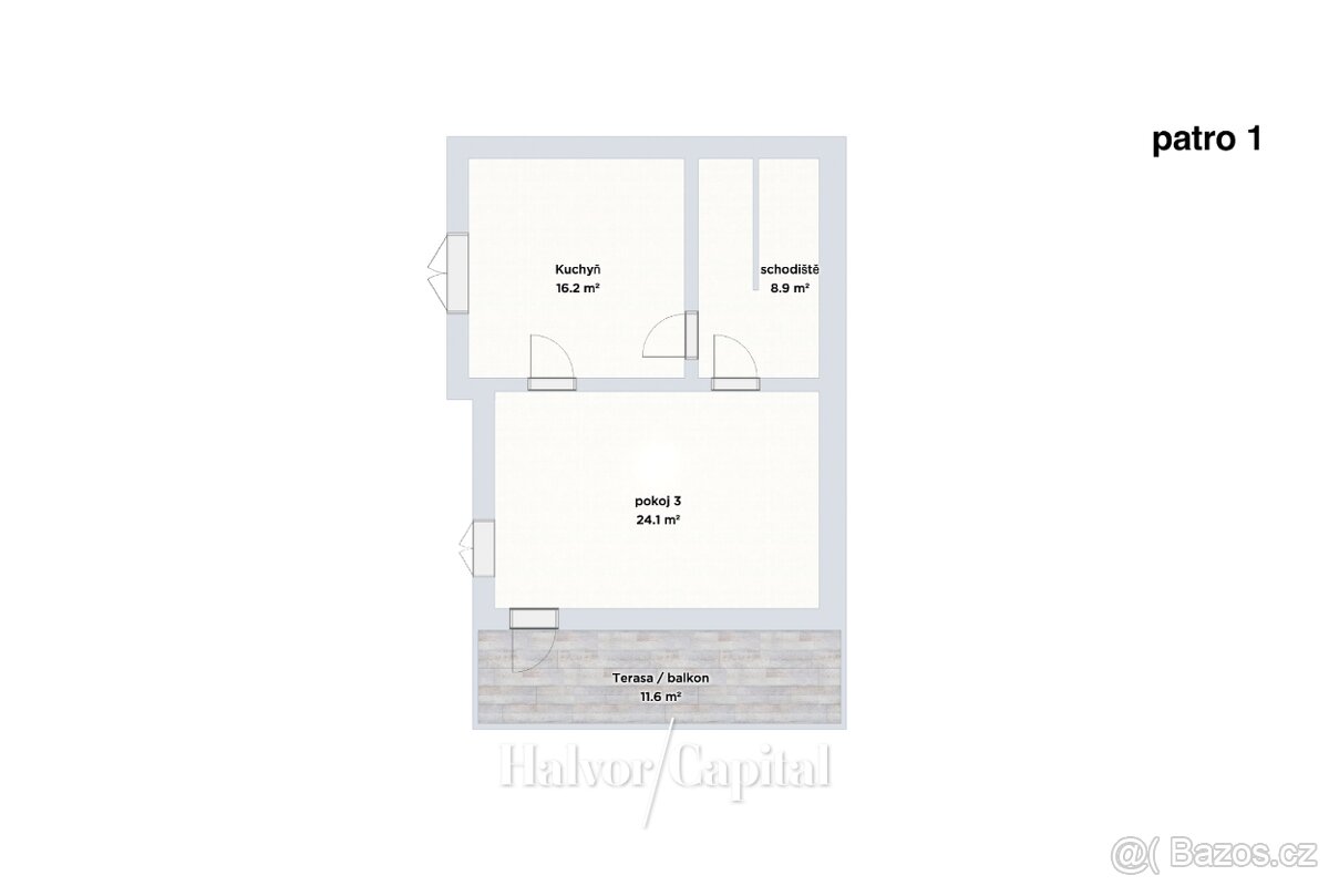 Prodej vily 140 m², pozemek 298 m² v Praze na Ořechovce - 15