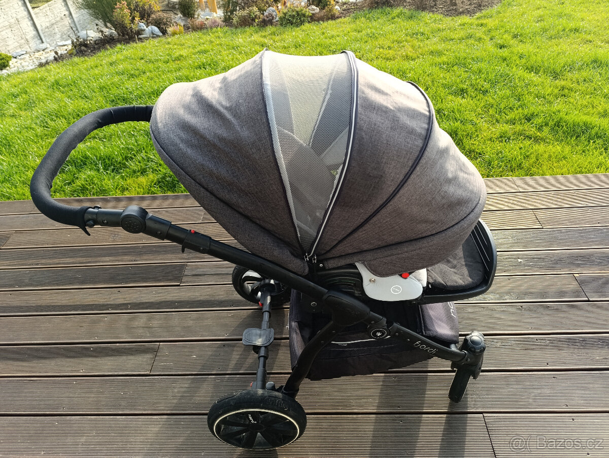 kočárek Noordi Fjordi trojkombinace, koupený 2020, po 1 dítě - 15