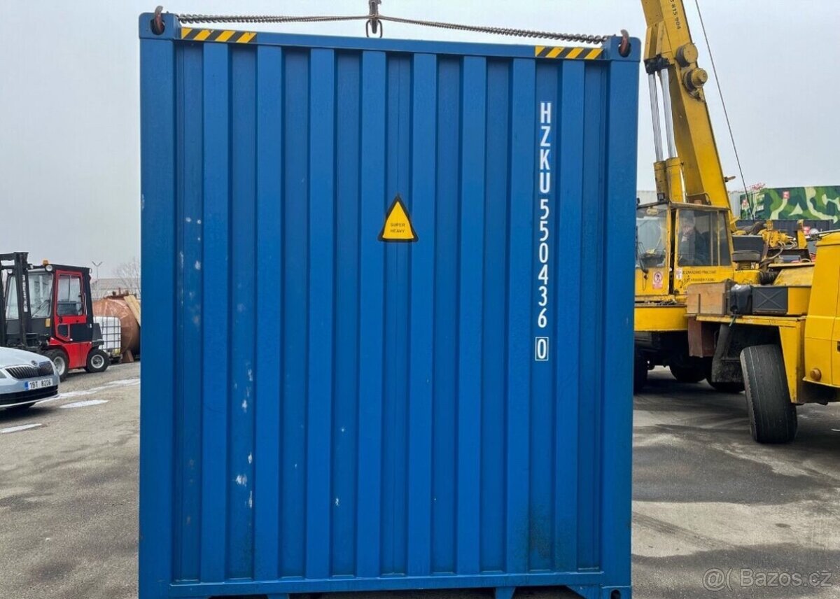 Lodní kontejner 40HC modrá barva - DODÁNÍ ZDARMA - 15