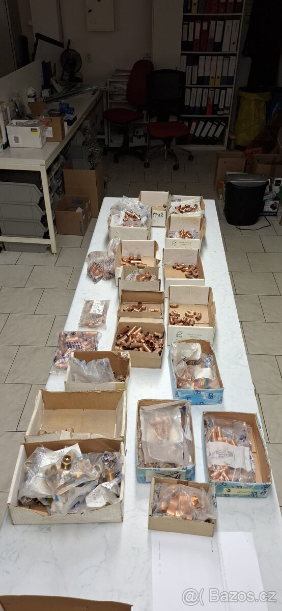 Topení,CU tvarovky D 12 - 15