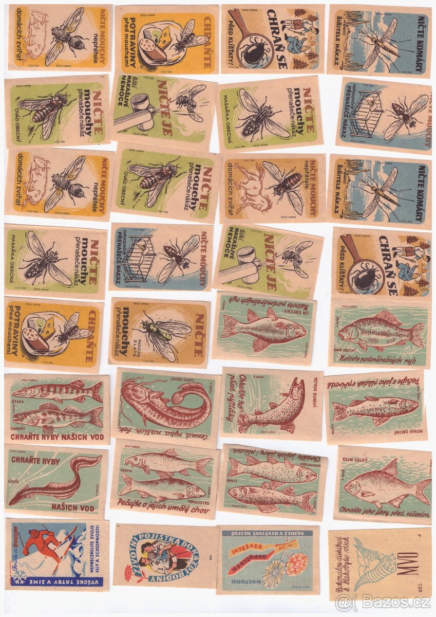 Zápalkové nálepky - 15