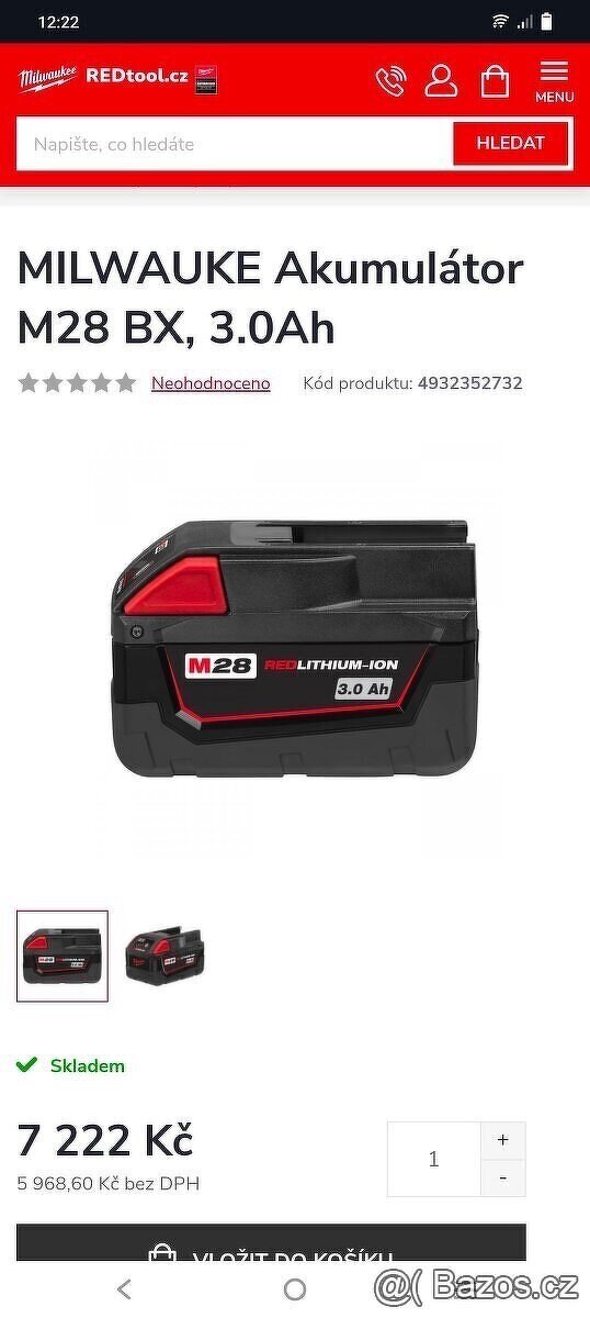 WURTH-MILWAUKEE AKU BOURACÍ KLADIVO - 15