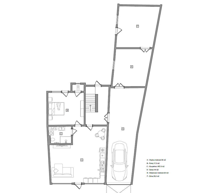 Prodej rodinného domu 213 m² s pozemkem 645 m² - 15