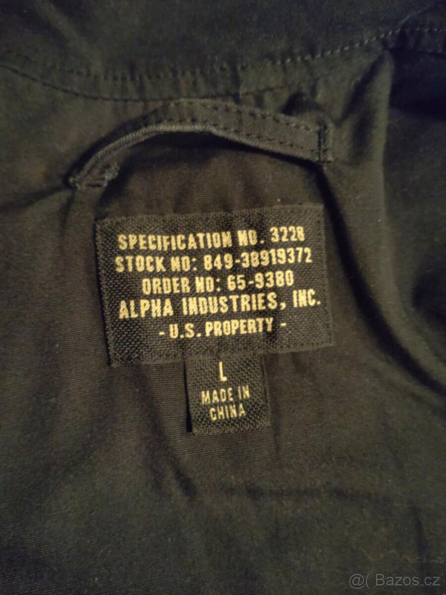 BUNDA PARKA M65/MA-1 RARITNÍ KŘÍŽENEC LIMIT EDIT - 15