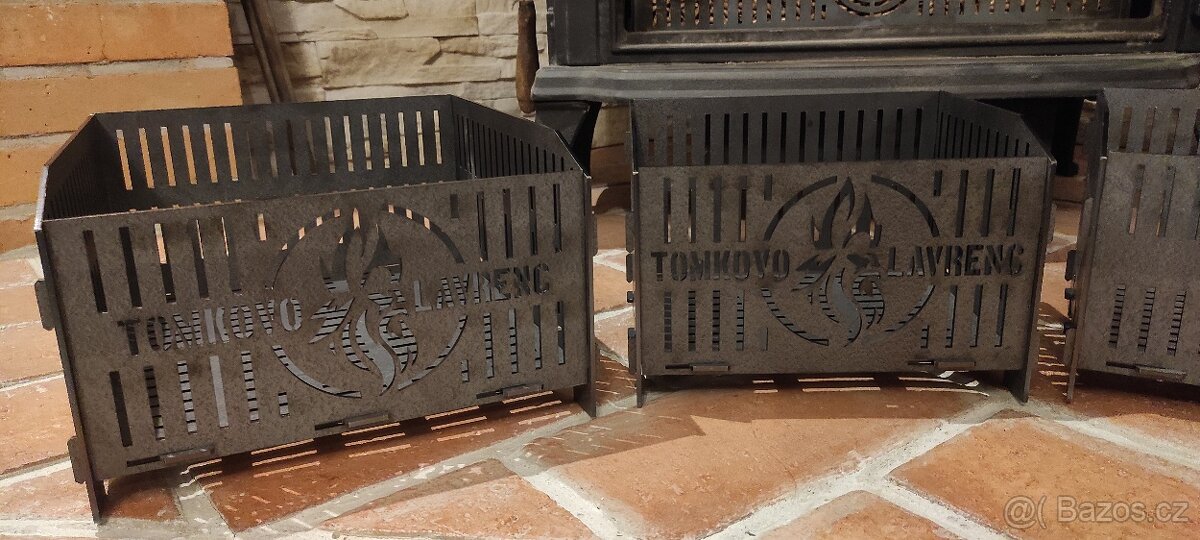 Hořák, Rošt, Košík na spalování pelet, peletek v krbovkách - 15