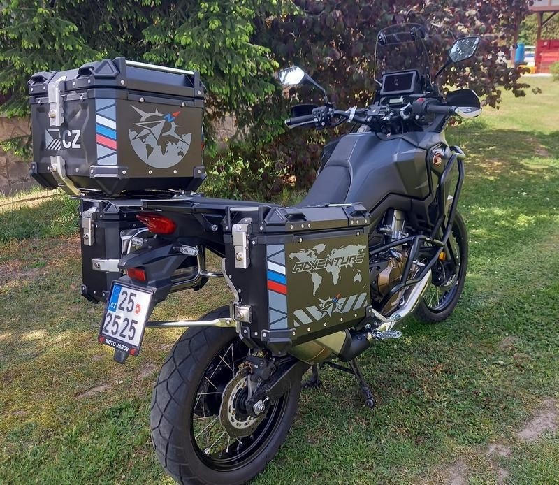 Samolepka polep na kufr, sada - reflex - 15