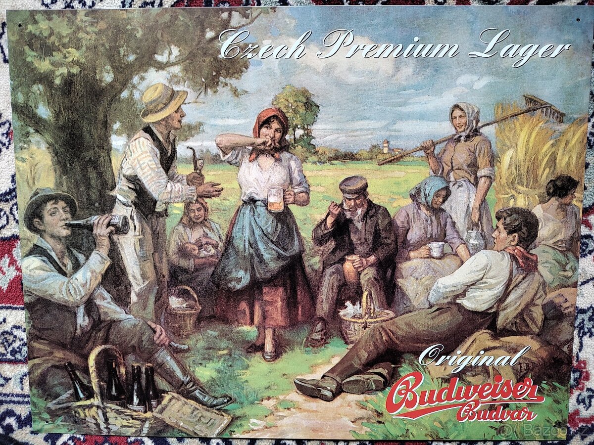 Plechové cedule – Retro dekorace (Pilsner, Castrol, Persil) - 15