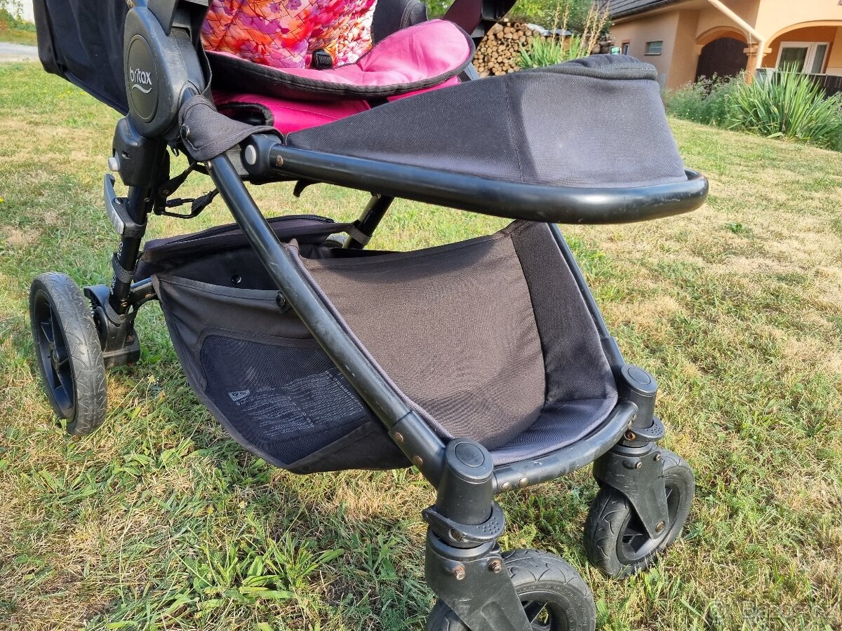 BRITAX B-MOTION (4) PLUS - kočárek + bohatá výbava PINKIE - 15