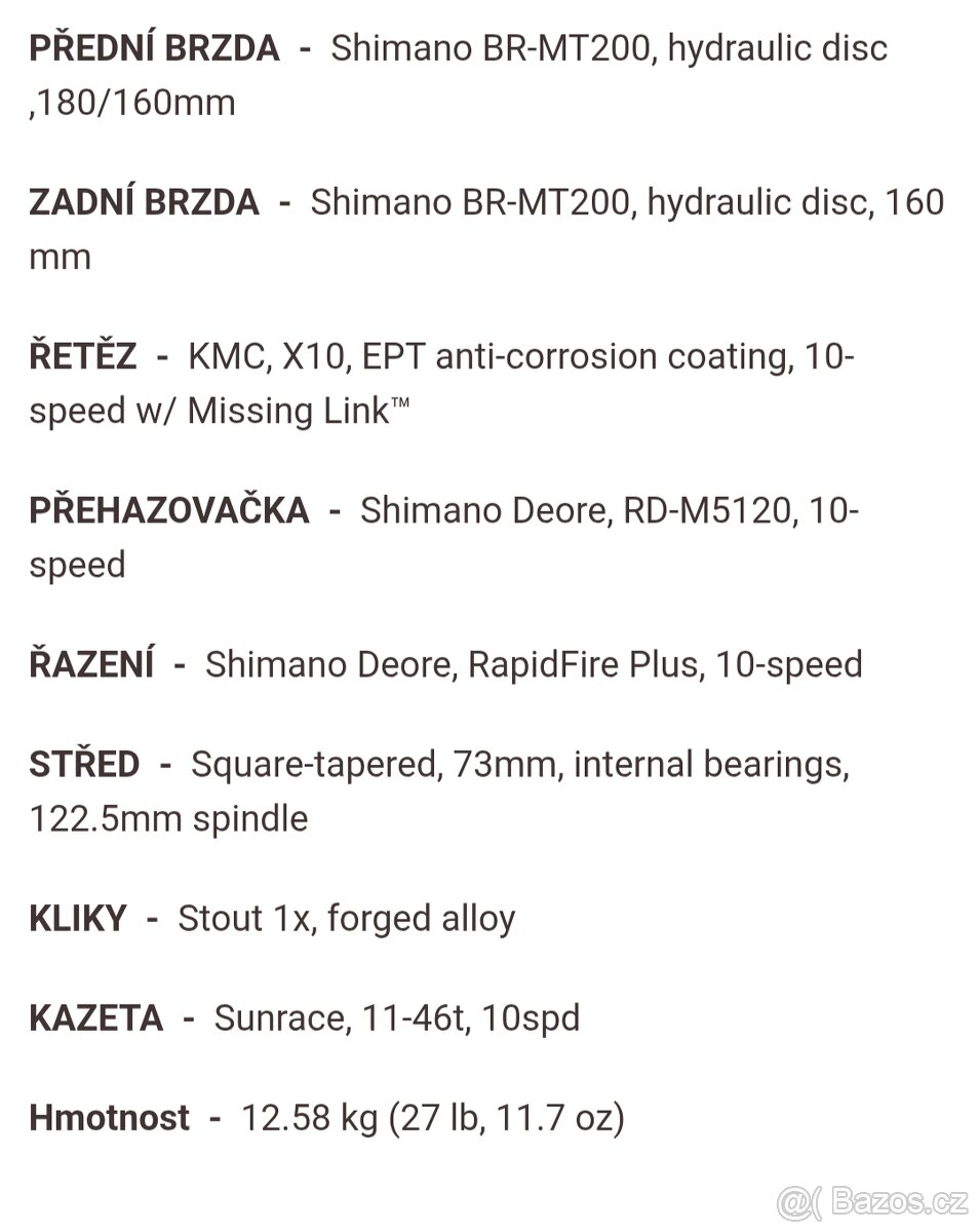 Horské kolo specialized Rockhopper comp 29 L - 15