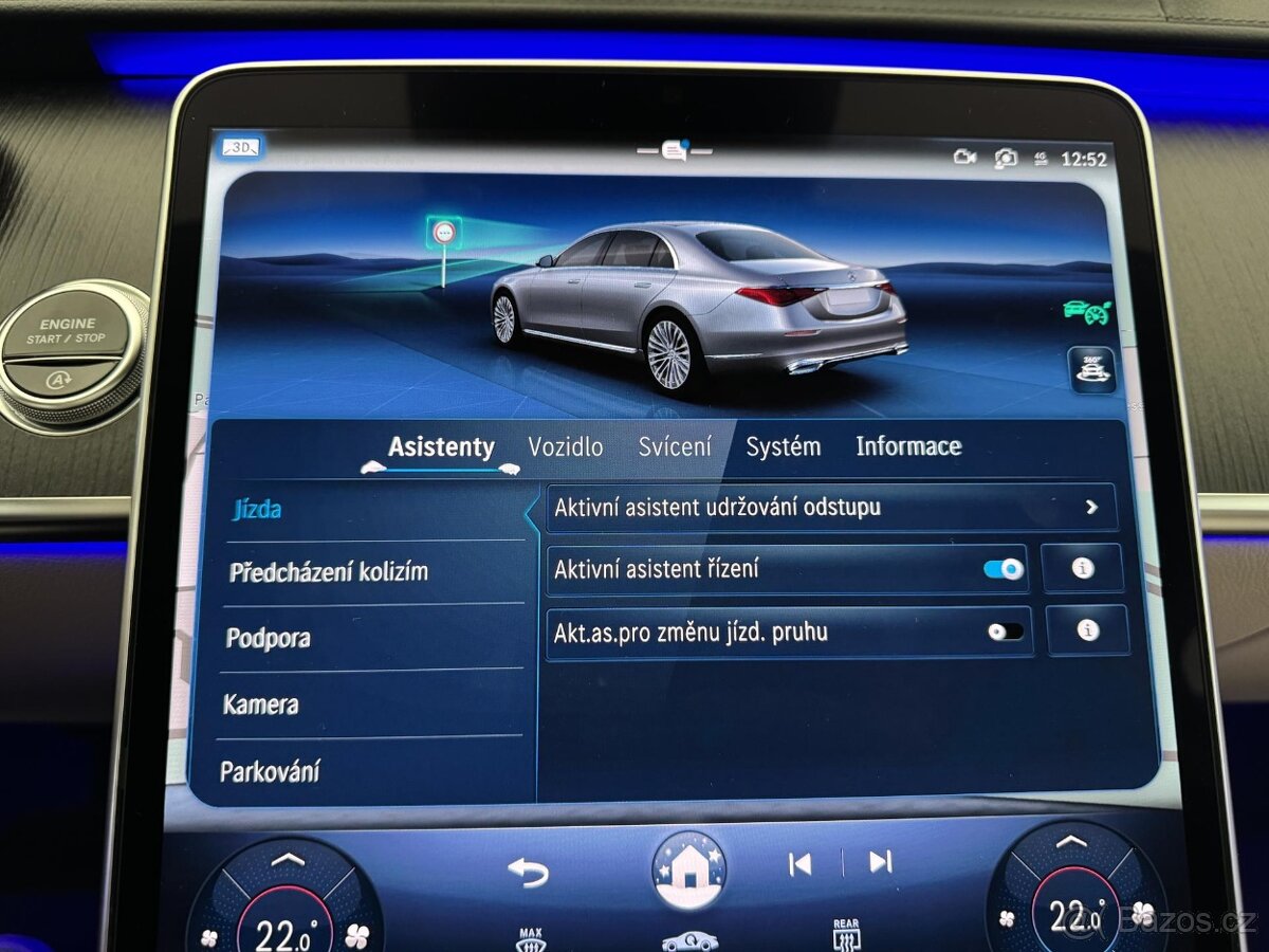 Mercedes-Benz Třídy S, S400d 4x4 DPH 1-MAJ CZ AMG - 15