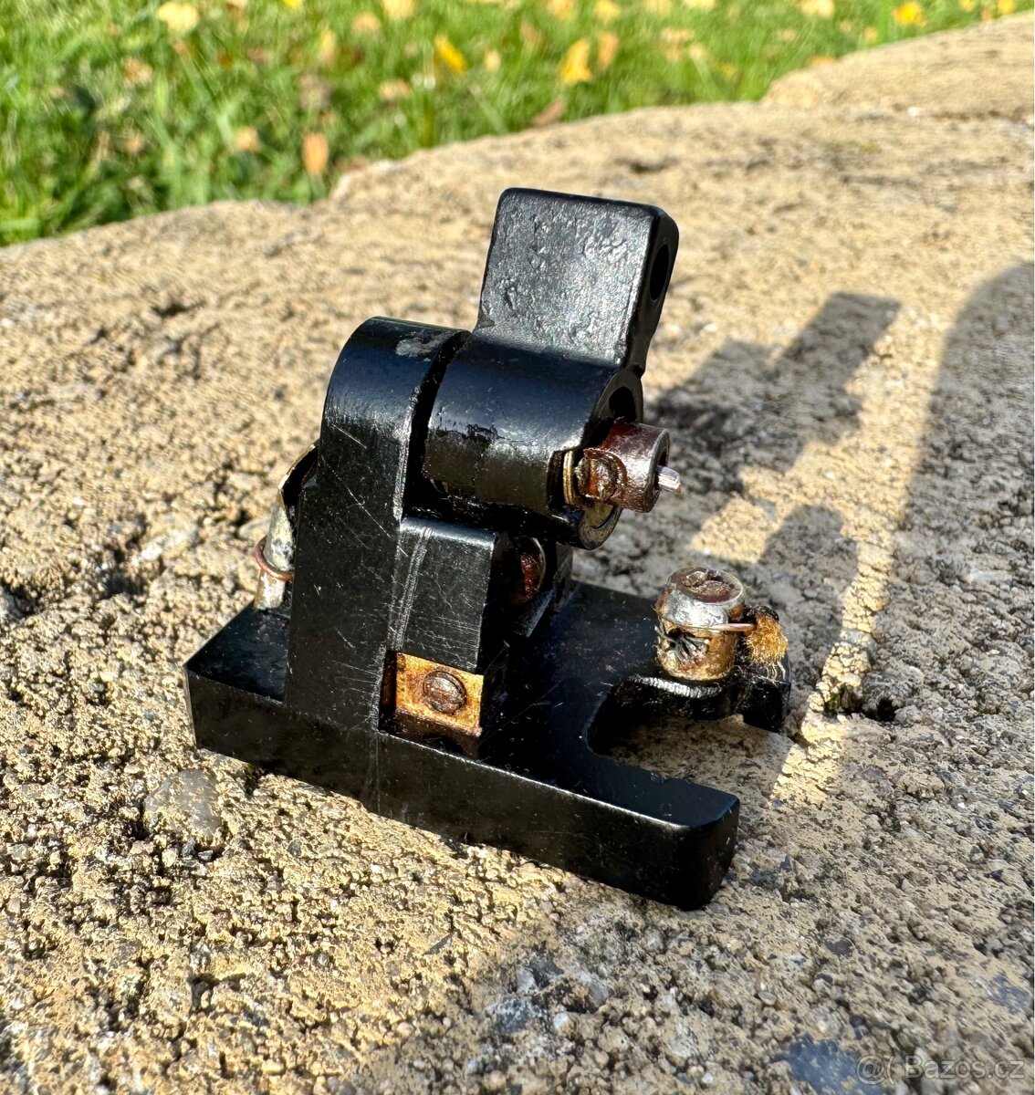 Jawa perak FJ, ČZ 125 B T - hliníkový přepínač - 15