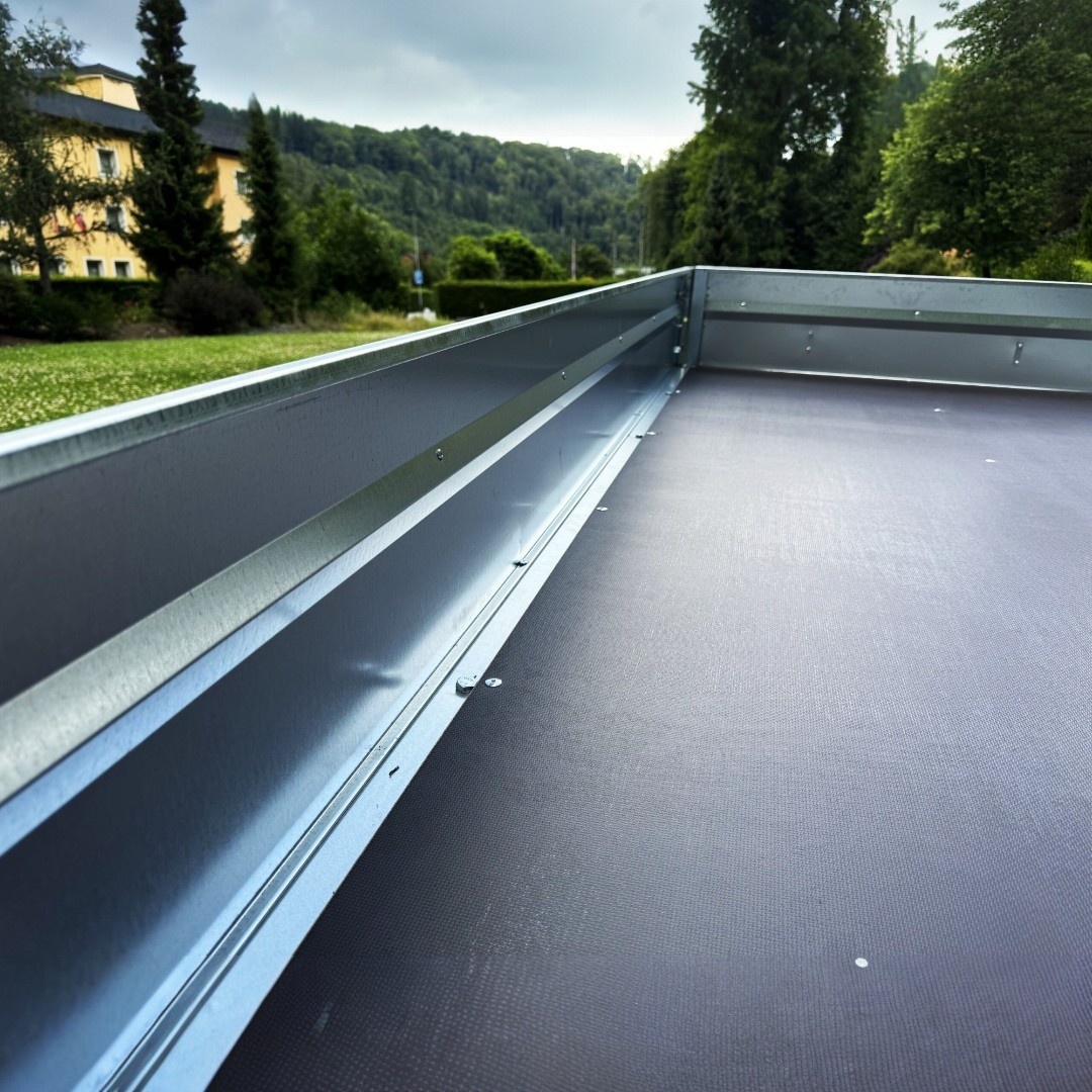 Dvouosý přívěsný vozík sklopný řidičák B, 2x náprava 750kg - 15