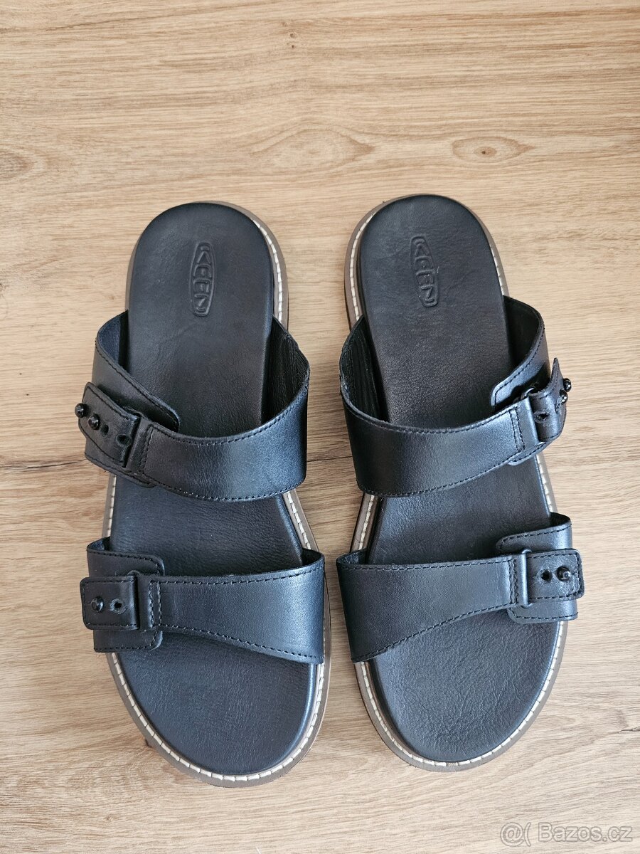 Kožené nazouváky Keen Lana Slide vel.41 - 15