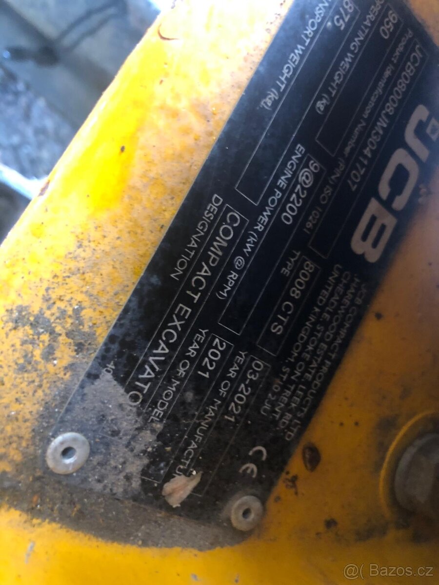 Minibagr JCB 8008CTS - 15