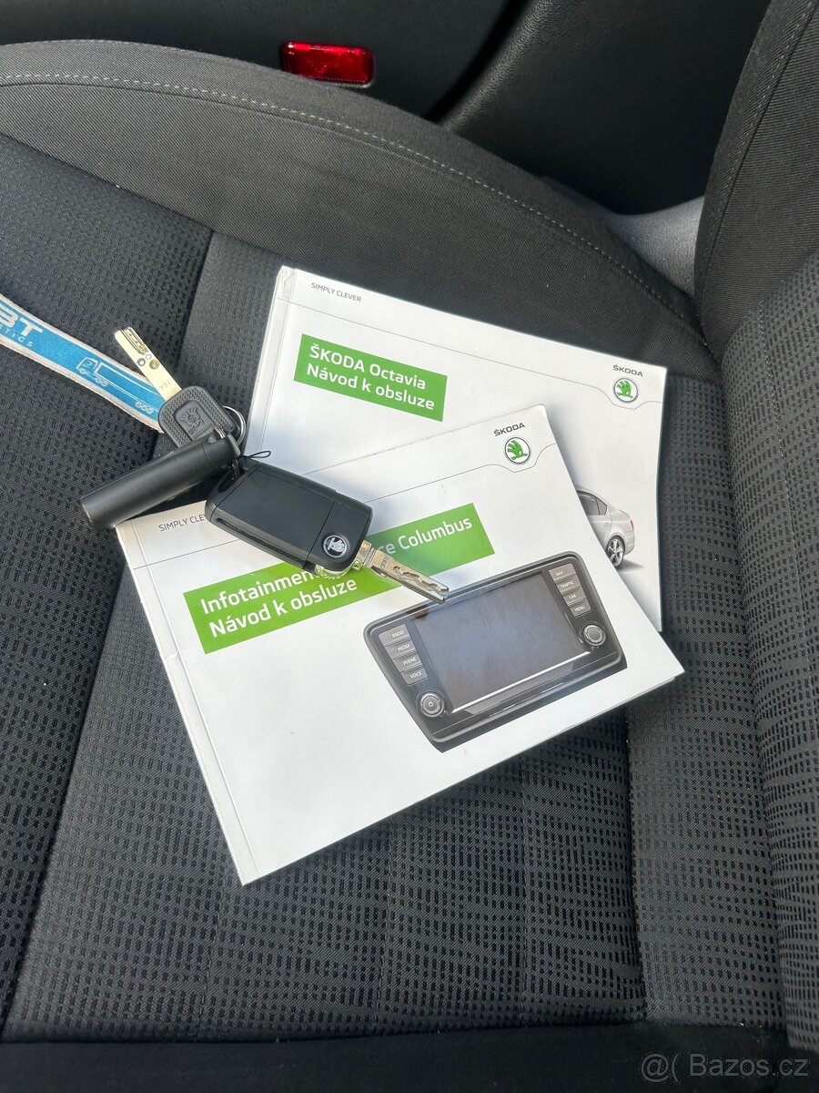 Skoda octavia 3 2.0 tdi 110kw dsg r.v 2014 220t km CZ DPH - 15