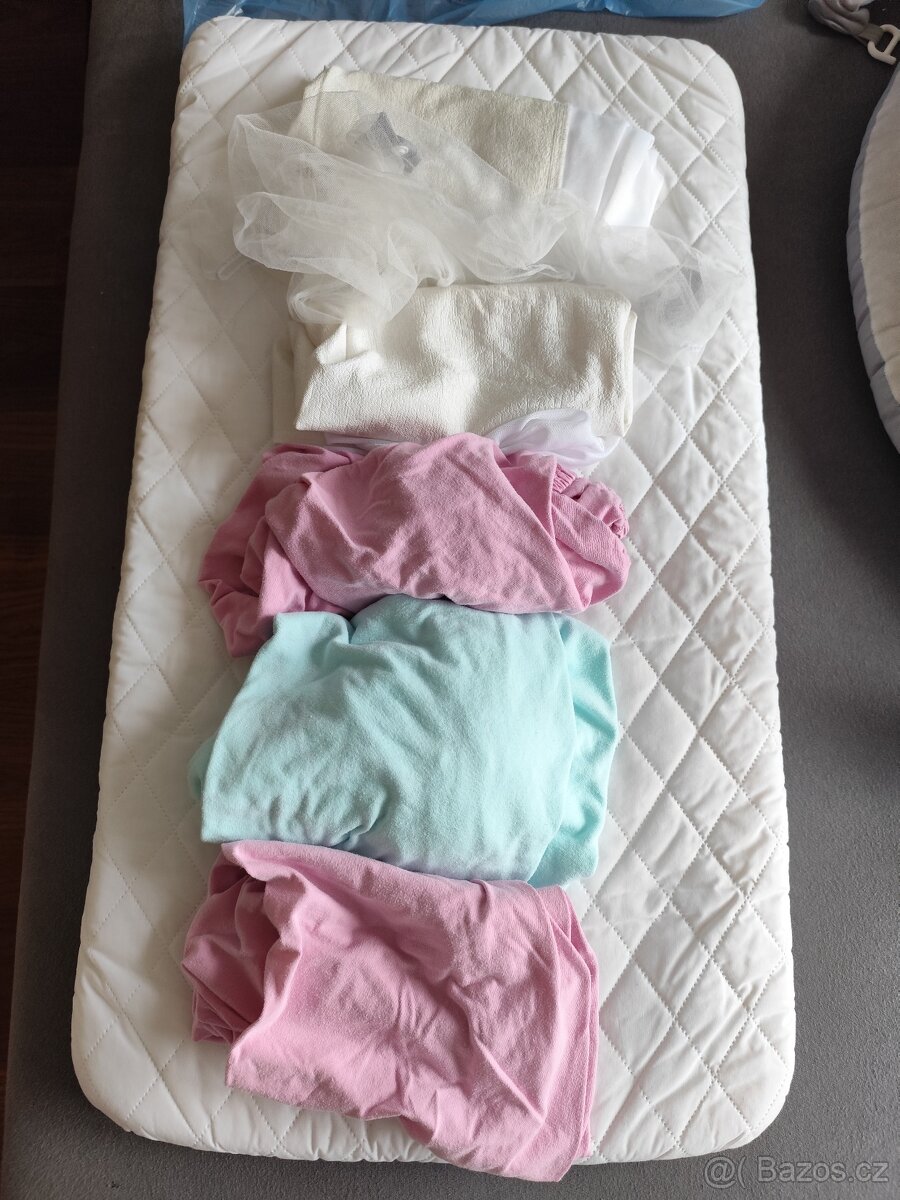 LIONELO Theo 2v1 multifunkční polohovatelná dětská postýlka - 15