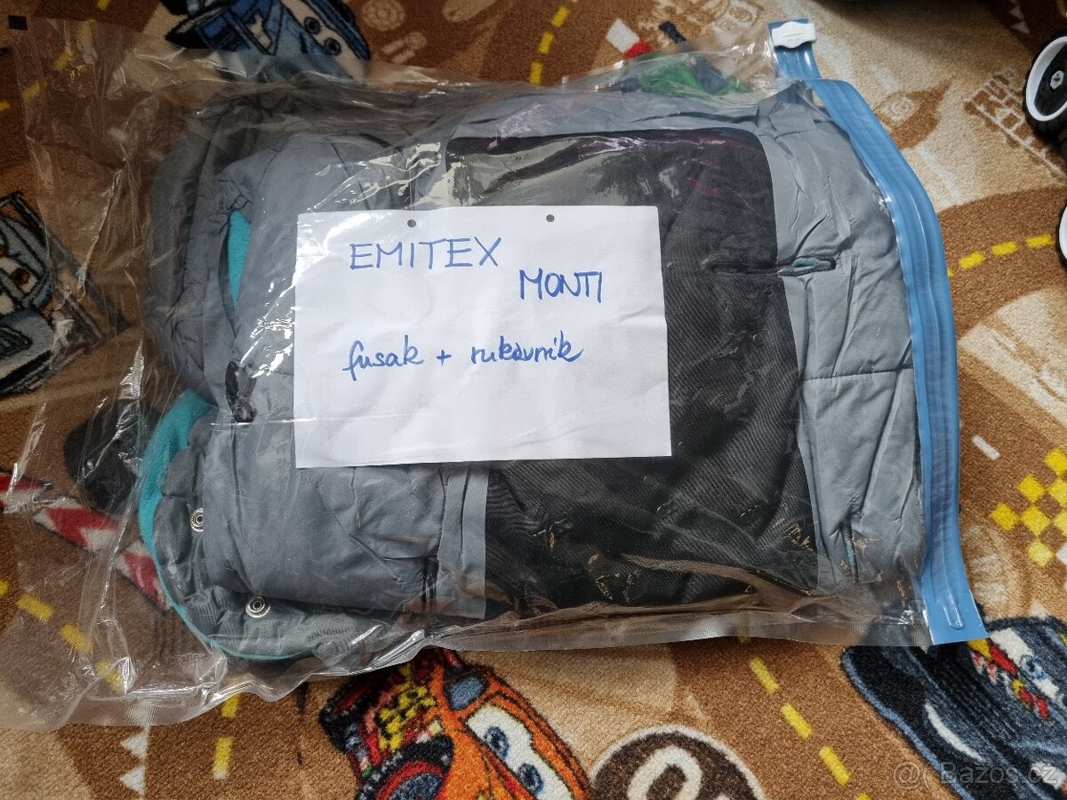 Fusak Emitex Monti s rukávníkem - 15